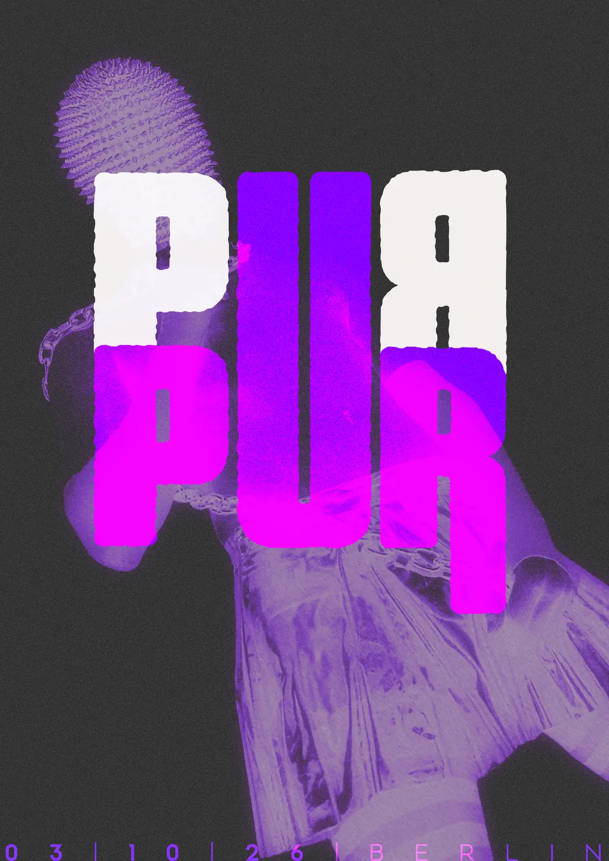 PURPUR poster: 03-10-26, Berlin